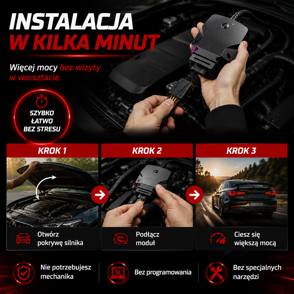 Performance Tuning Modul – Bis zu +30 % mehr Leistung