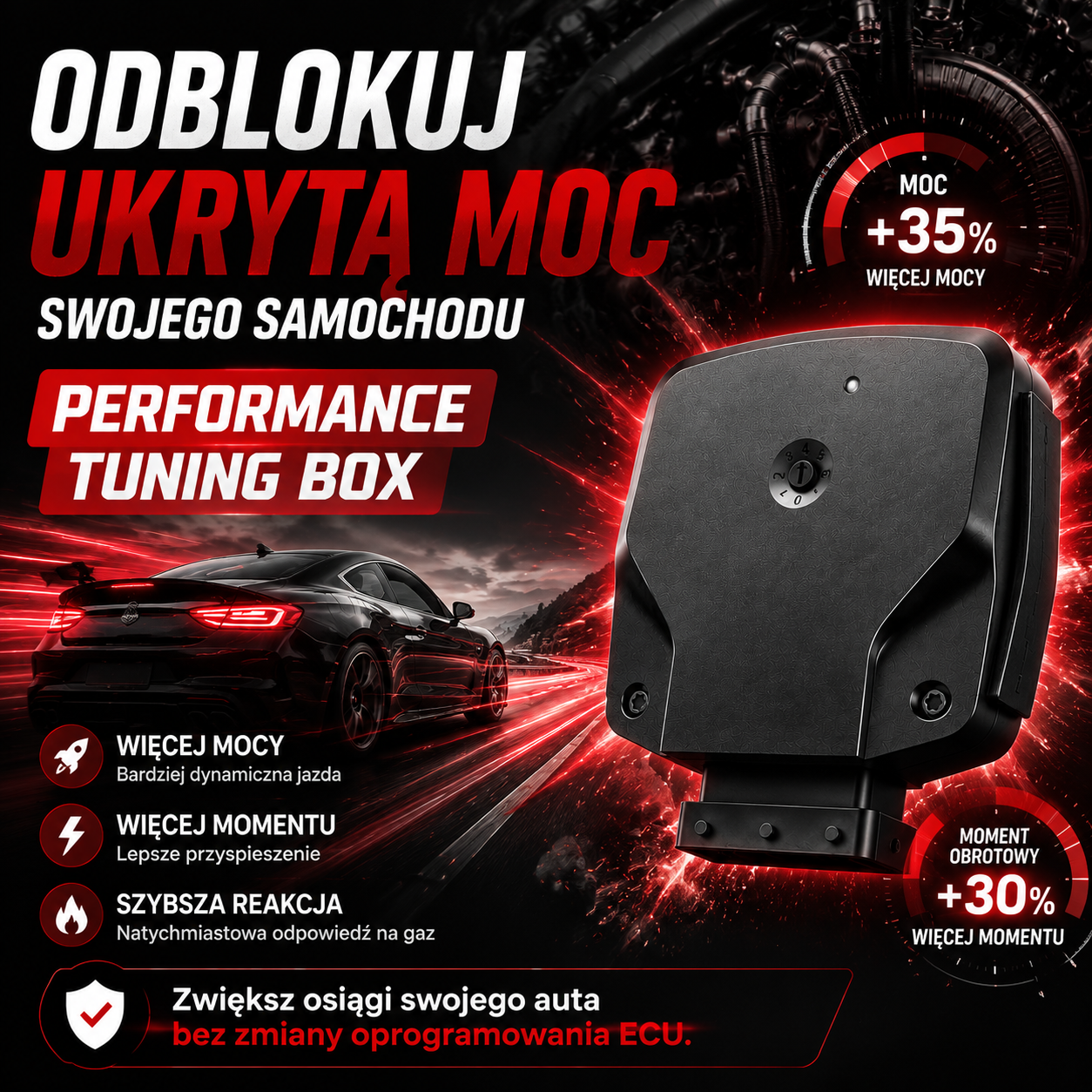 Performance Tuning Modul – Bis zu +30 % mehr Leistung