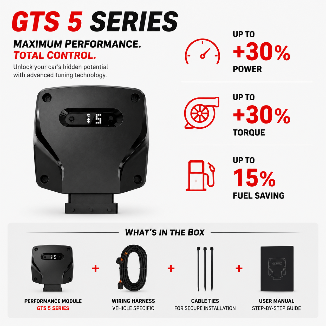 Performance Tuning Modul – Bis zu +30 % mehr Leistung